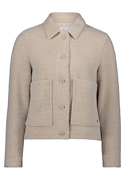 Betty&Co Canvasjacke "Betty & Co Damen Casual-Jacke mit Kragen" Struktur günstig online kaufen