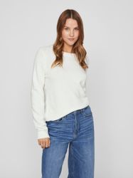Vila Strickpullover Dünner Rundhals Strickpullover VIRIL günstig online kaufen