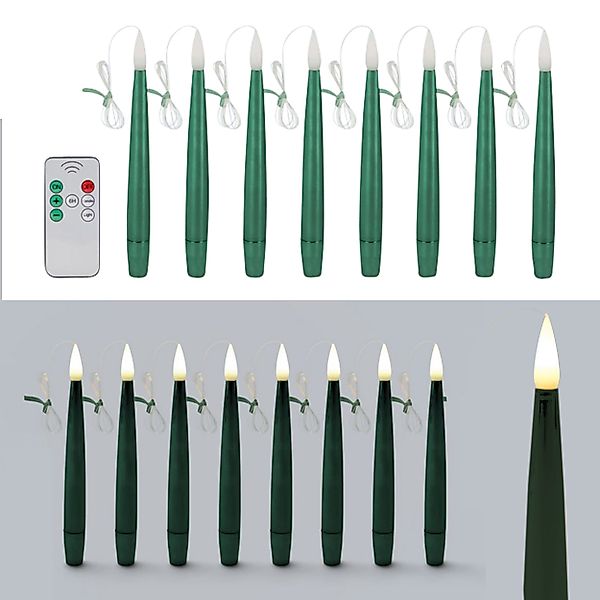 Online-Fuchs Christbaumkerzen 8 schwebende LED Weihnachtskerzen günstig online kaufen