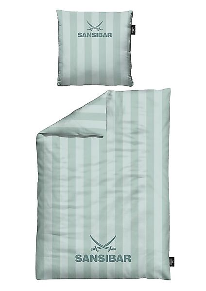 Sansibar Sylt Bettwäsche Sansibar Bettwäsche “Modern Stripe” 100% Baumwolle günstig online kaufen