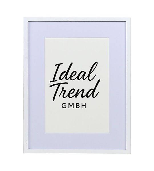 IDEAL TREND Bilderrahmen Bilderrahmen Massivholz Eiche günstig online kaufen