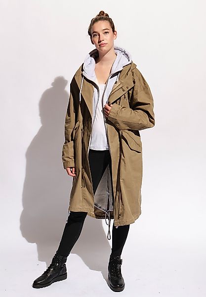 Gentle Rebels Parka Statement-Parka Auswechselbare Statement günstig online kaufen
