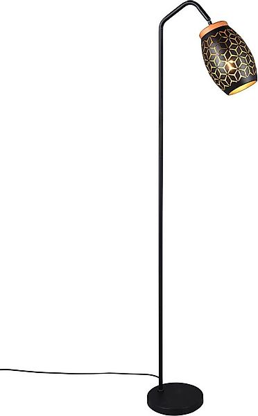 Reality Leuchten Stehlampe BIDAR, Stehleuchte Höhe 147 cm mit Fußschalter, günstig online kaufen
