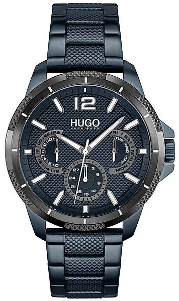HUGO Multifunktionsuhr #SPORT 1530194, Quarzuhr, Armbanduhr, Herrenuhr, Dat günstig online kaufen