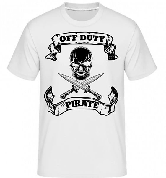 Off Duty Pirate · Shirtinator Männer T-Shirt günstig online kaufen
