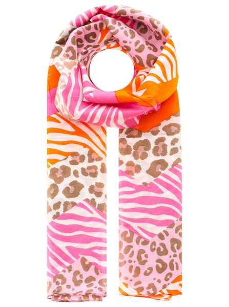 Zwillingsherz Modeschal "Leo Zebra Zickzack", mit günstig online kaufen