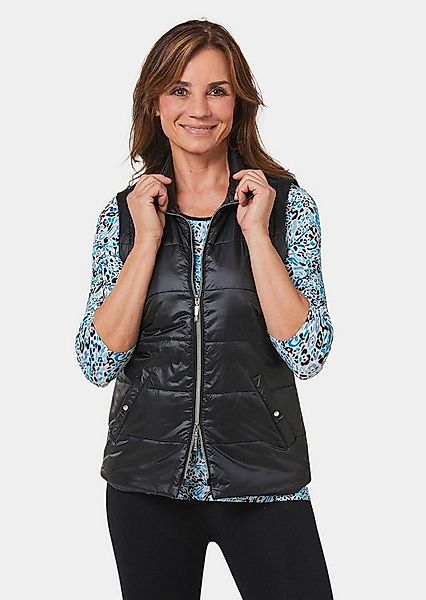 GOLDNER Kurzweste "Leichte Steppweste mit Stehkragen" Ohne günstig online kaufen