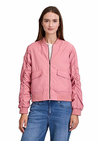 Cartoon Jackenblazer "Cartoon Damen Blouson mit Raffung", Raffung günstig online kaufen