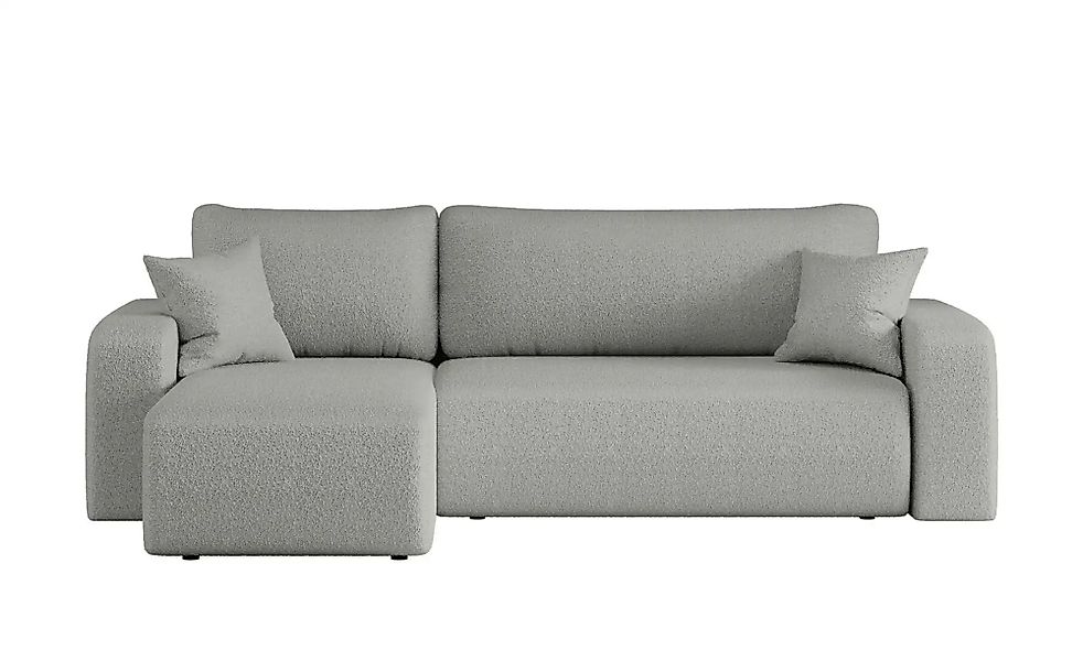Ecksofa mit Schlaffunktion Pianio ¦ grau ¦ Maße (cm): B: 244 H: 82 Polsterm günstig online kaufen