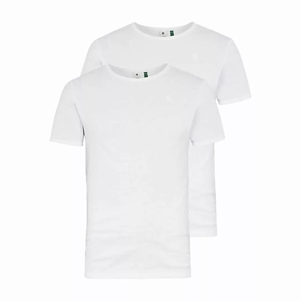 G-STAR RAW Herren T-Shirt, 2er Pack - Basic, Rundhals, Organic Cotton, einf günstig online kaufen