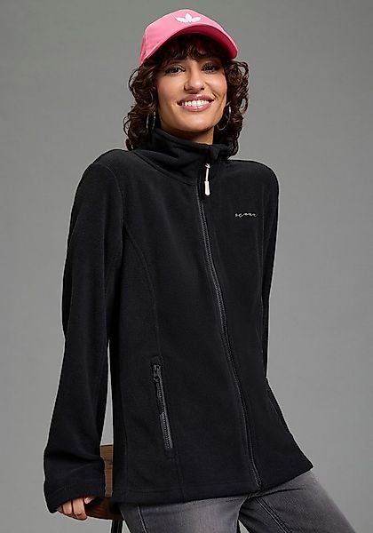 Ocean Sportswear Fleecejacke aus weichem Fleece-Material, unifarben, mit Lo günstig online kaufen