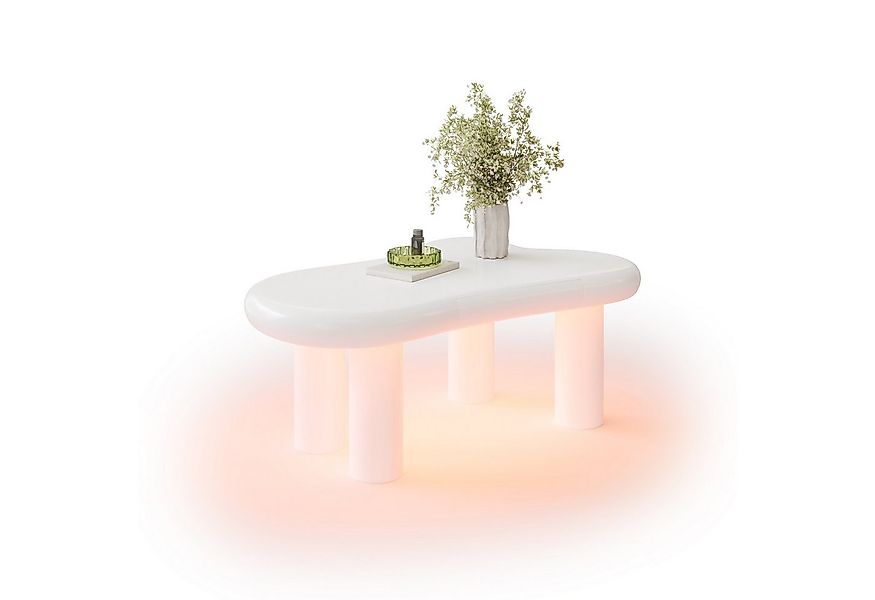 Merax Couchtisch Wolke (98x65,5x40 cm, 1-St), Beistelltisch Scandi Wohnzimm günstig online kaufen