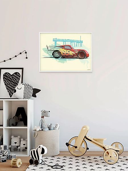 Komar Wandbild "Cars Lightning McQueen", (1 St.) günstig online kaufen