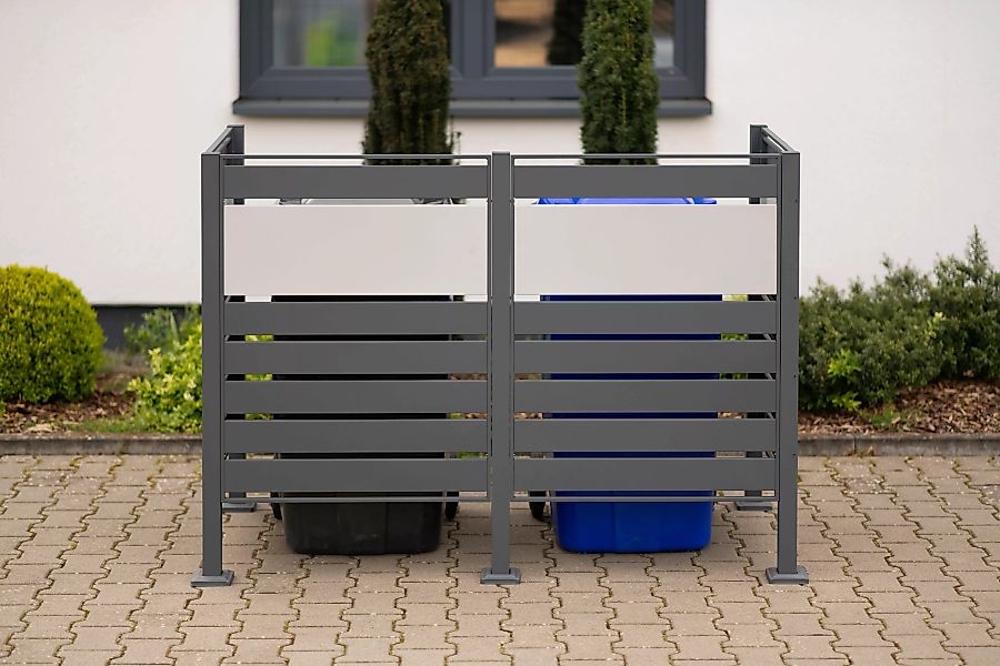 WESTMANN Mülltonnenbox "Planum", Platz für 2 Mülltonnen je 240 L günstig online kaufen