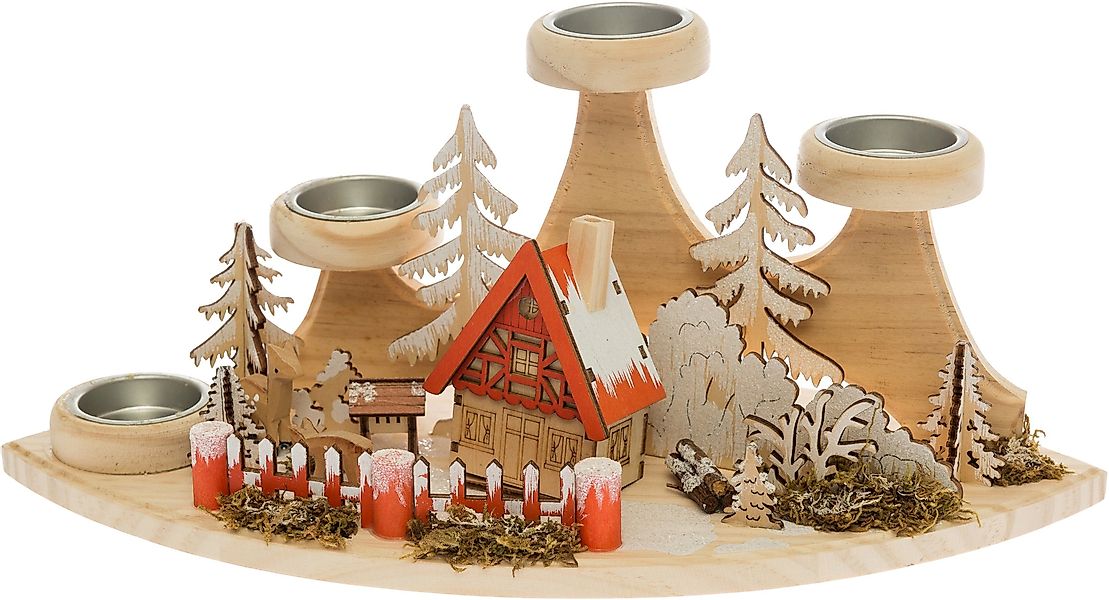 my home Teelichthalter Weihnachtsdeko (1 St), günstig online kaufen