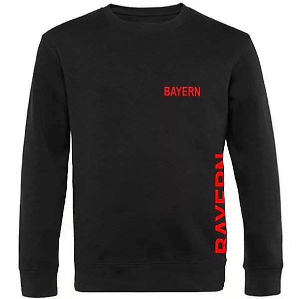 multifanshop Sweatshirt Bayern - Brust & Seite - Pullover günstig online kaufen