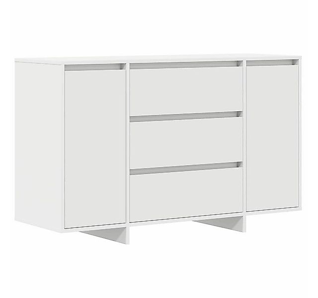 vidaXL Sideboard Sideboard mit Schubladen Weiß 120 x 41 x 75 cm Holzwerksto günstig online kaufen