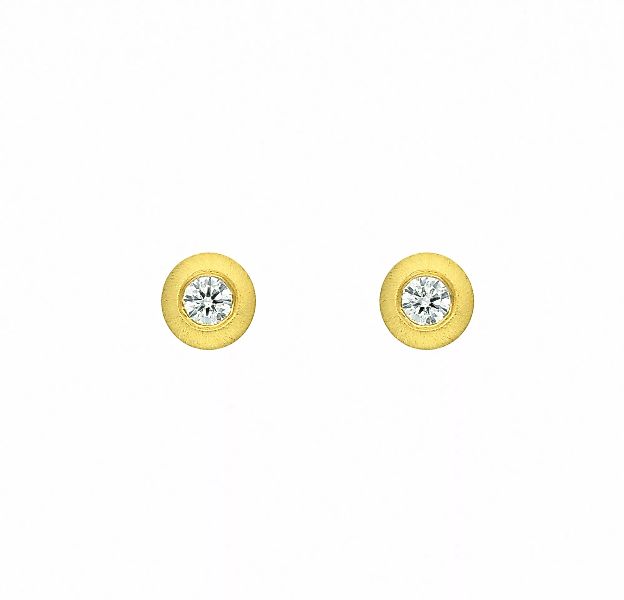 Adelia´s Paar Ohrhänger "Damen Goldschmuck", 585 Gold Goldschmuck für Damen günstig online kaufen