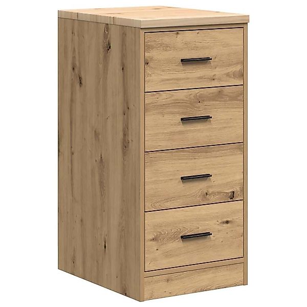 vidaXL Schrankmodule Garagen-Aufbewahrungsschrank Artisan-Eiche Massivholz günstig online kaufen