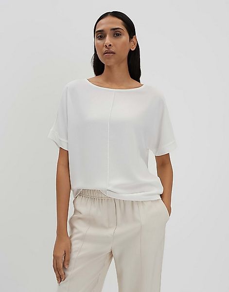 someday Kurzarmshirt KALESIA Regulart im Materialmix günstig online kaufen