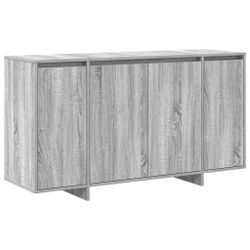 vidaXL Sideboard Sideboard Grau Sonoma 135 günstig online kaufen
