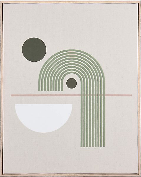 MIRRORS AND MORE Kunstdruck "NORMA" 1 Stk. tlg. Kunstwerk im Geometrischen günstig online kaufen