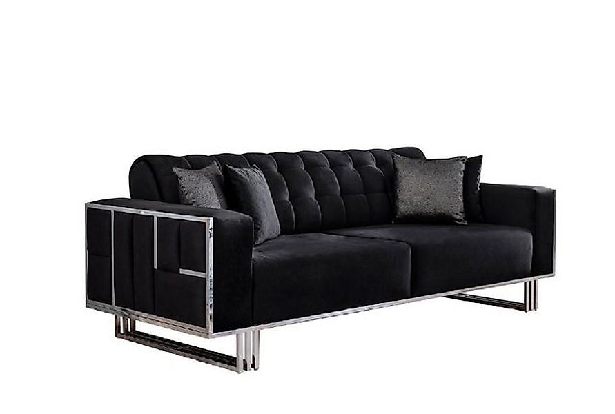 JVmoebel Sofa Sofa 3 Sitzer Design Sofas Polster Sitz Design Dreisitzer Mod günstig online kaufen