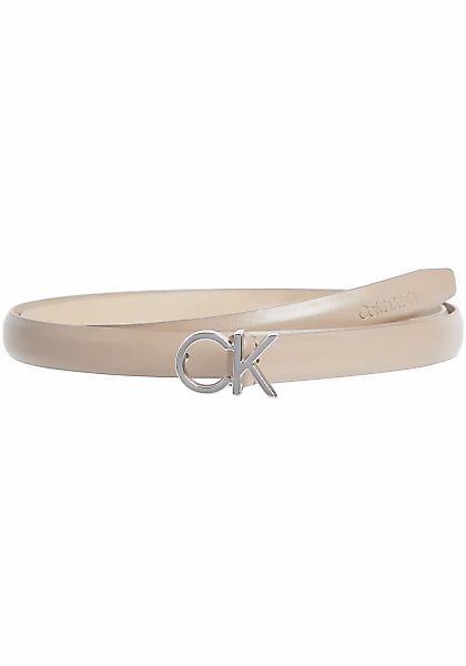 Calvin Klein Ledergürtel "CK THIN BELT 1.5CM", mit Logoprägung als Schließe günstig online kaufen