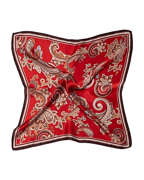 MayTree Seidentuch quadratisch Paisley 53x53 schwarz, günstig online kaufen