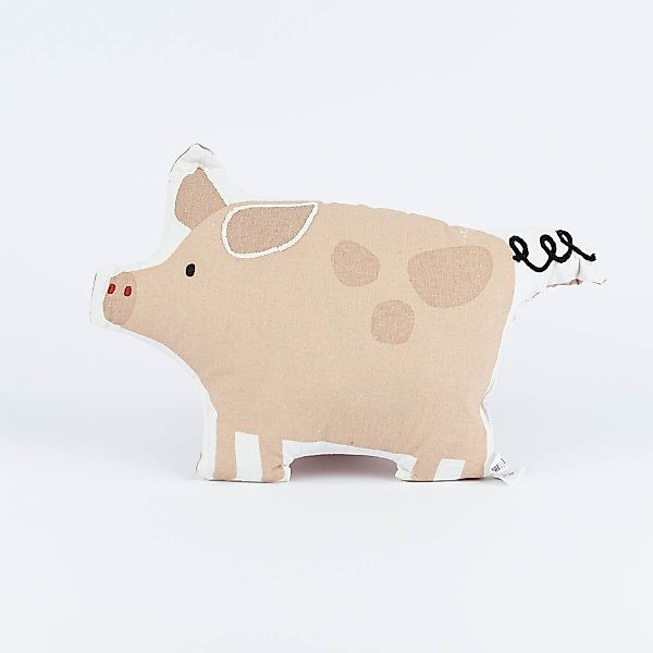 SCHÖNER LEBEN. Dekokissen Kinderkissen Schweinchen aus günstig online kaufen