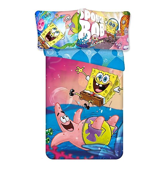 Sponge Bob Bettwäsche SpongeBob Schwammkopf Fun günstig online kaufen