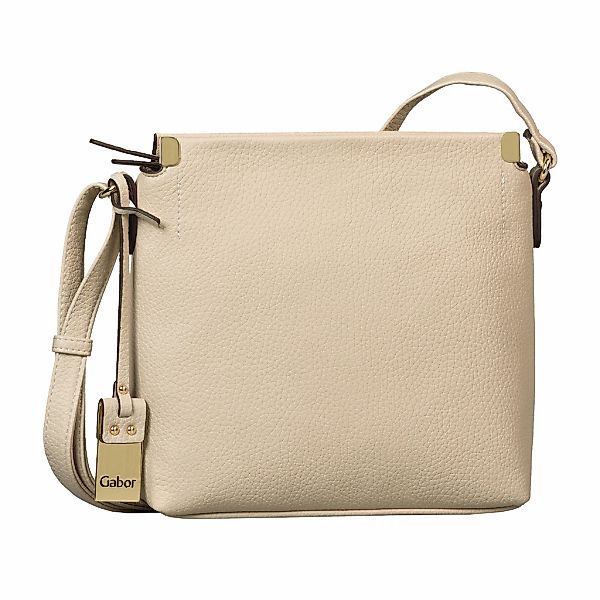 Gabor Umhängetasche "Gela" genarbtes Lederimitat mit schmückenden Metalleck günstig online kaufen