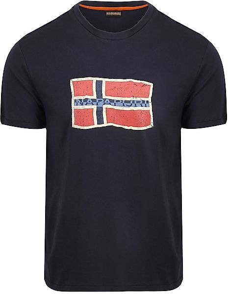 Napapijri T-shirt Mahsa Navy - Größe XXL günstig online kaufen