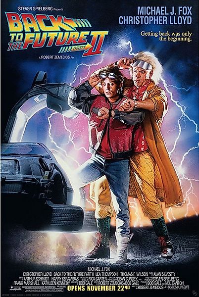 Poster Back To The Future - Poster - 2 - Movie günstig online kaufen
