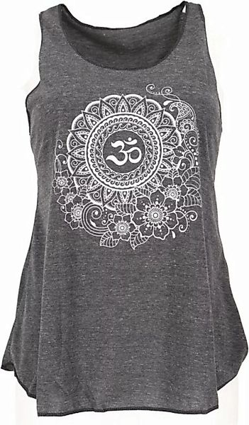 Guru-Shop T-Shirt Tanktop mit Ethnodruck, Om Mandala Yogatop -.. Festival, günstig online kaufen