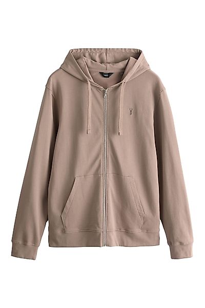 Next Kapuzensweatshirt Leichte Kapuzenjacke mit Reißverschluss günstig online kaufen