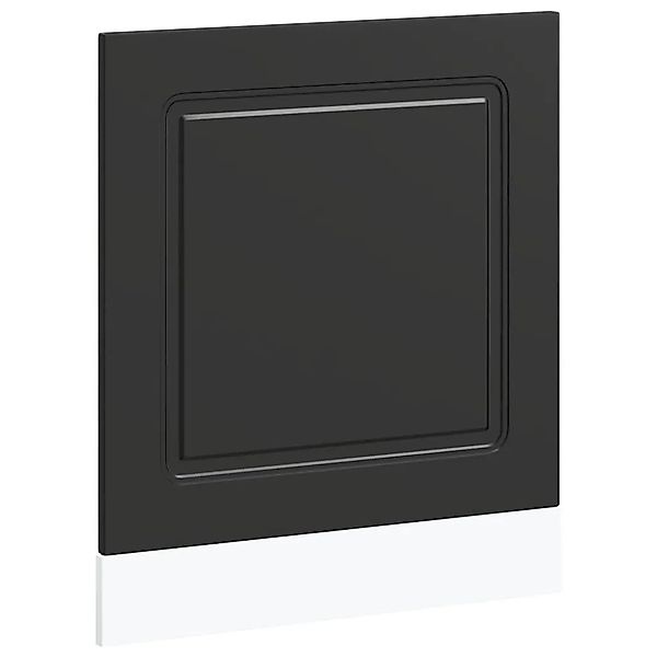 vidaXL Geschirrspülerblende Kalmar Schwarz 60x1,5x67 cm Holzwerkstoff 85365 günstig online kaufen