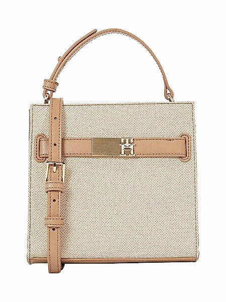Tommy Hilfiger Henkeltasche "TH HERITAGE MINI SATCHEL CANVAS", Damen Traget günstig online kaufen