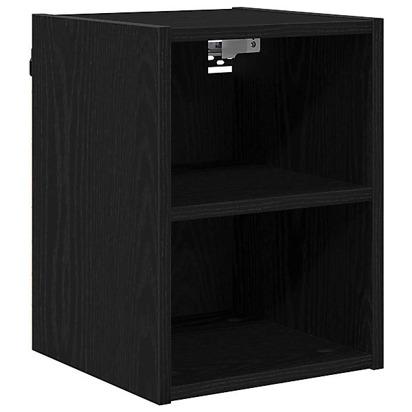 vidaXL Hängeschrank Riga Schwarz Eichen-Optik 30 x 29,5 x 40 cm 884411 günstig online kaufen