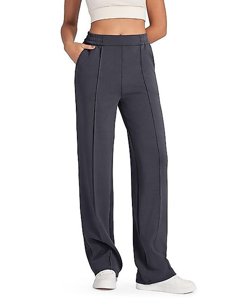 G4Free Jogginghose Damen Jogginghose weitem Bein Yogahose lässige Loungehos günstig online kaufen