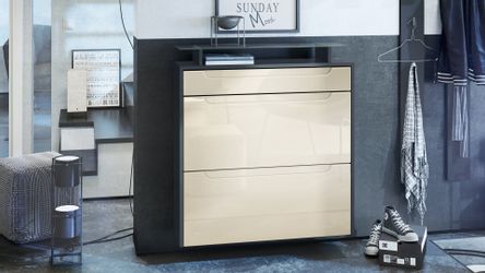 Vladon Schuhschrank Annie (Schuhkipper für 16 günstig online kaufen