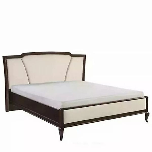 JVmoebel Bett Braun Bett Holz Design Luxus Schlafzimmer 160 x 200 cm (1-tlg günstig online kaufen