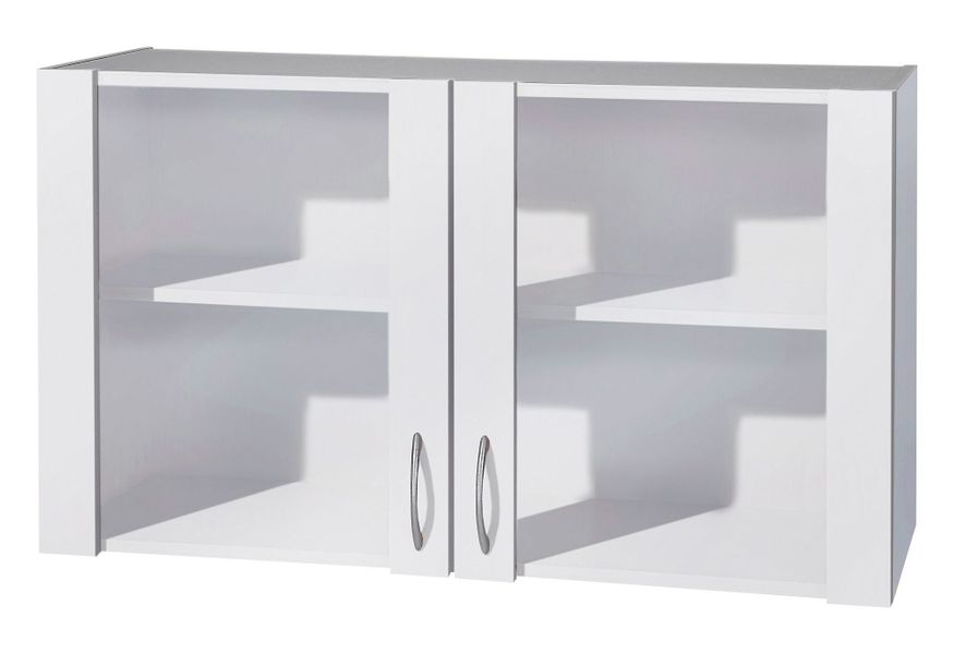wiho Küchen Glashängeschrank "Kiel" Front mit Glaseinsatz günstig online kaufen