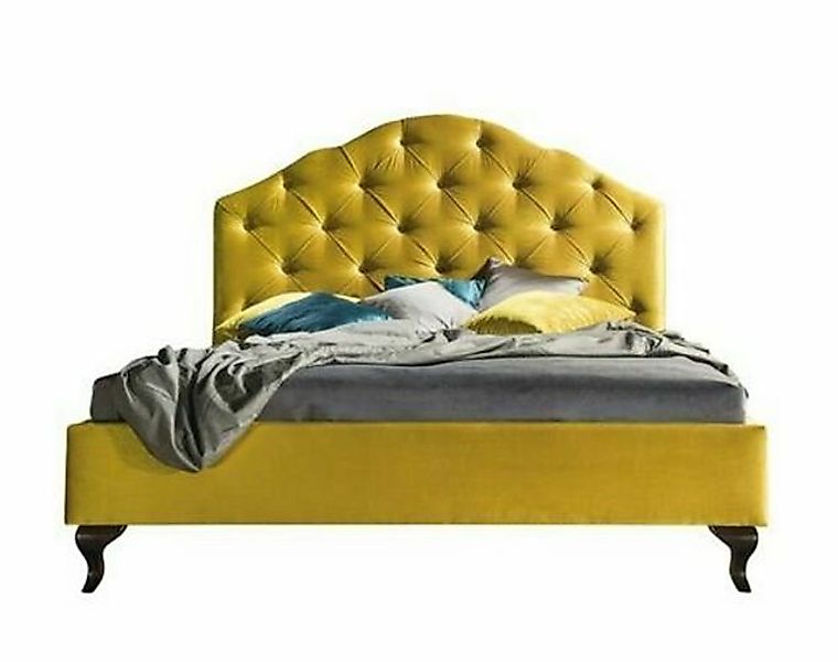 JVmoebel Bett Designer Bett Betten Ehebett Polsterbett Lederbett - Model CL günstig online kaufen
