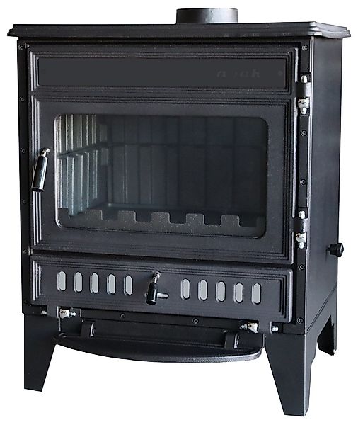 SABAH Kaminofen mit Herdplatte+Seitenscheiben Modell S106-3D, günstig online kaufen