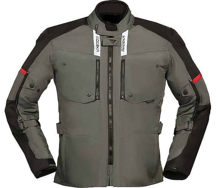 Modeka Motorradjacke Raegis Motorrad Textiljacke Rückenprotektor enthalten, günstig online kaufen