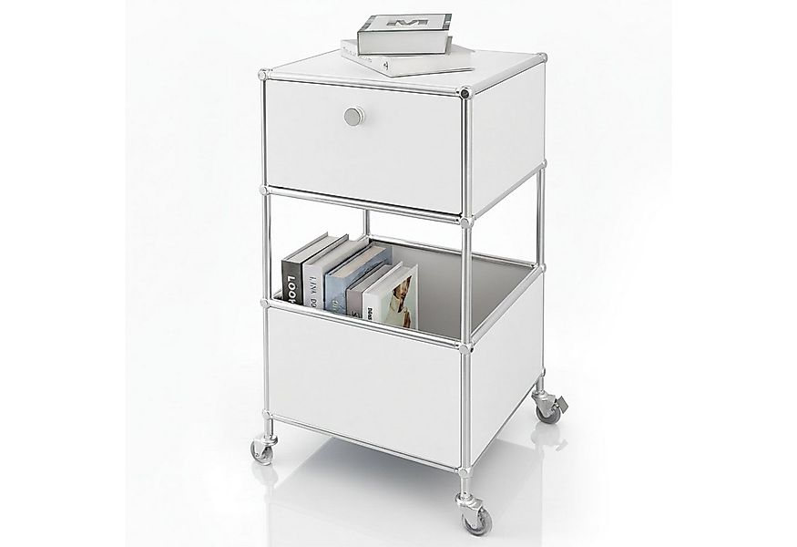 Floordirekt Rollcontainer Concept Epure Rollcontainer MK-145 – Metallregal- günstig online kaufen