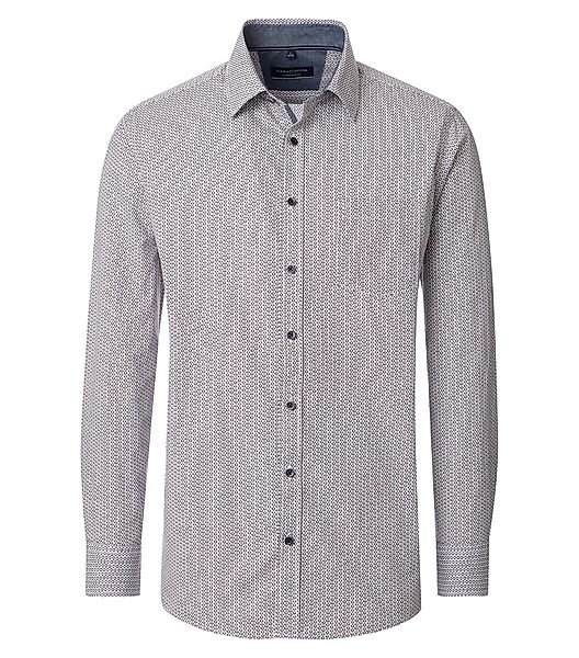 CASAMODA Langarmhemd "CASAMODA Freizeithemd Print" günstig online kaufen