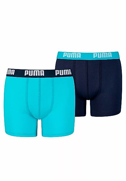 PUMA Boxer, (Packung, 2er-Pack), mit Markenlogo vorn günstig online kaufen