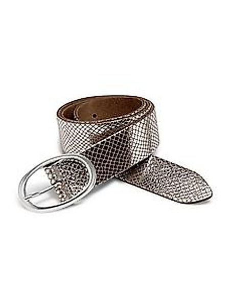 Gürtel Peter Hahn silber günstig online kaufen